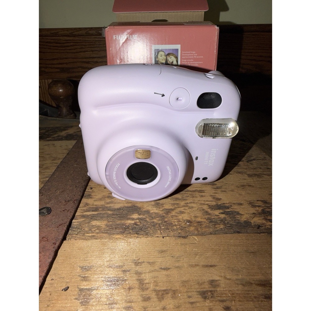 Instax Mini 11 Camera Lilac Purple With Box Tested
